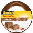 Scotch ruban d'emballage Classic, ft 48 mm x 66 m, brun, par rouleau