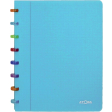 Atoma Tutti Frutti cahier, ft A5, 144 pages, commercieel quadrillé, transparant blauw