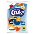 Croky chips paprika, sachet de 100 g