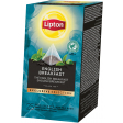 Lipton thé Exclusive Selection, English Breakfast, bôite de 25 sachets