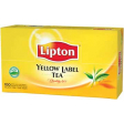 Lipton thé, Yellow Label Tea, paquet de 100 sachets