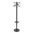 Kapstok MAUL Grando staand 175cm 16 haken zwart RAL9004