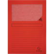 Exacompta l-map Forever, pour ft A4, paquet de 25 pièces, rouge