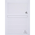 Exacompta l-map Forever, pour ft A4, paquet de 25 pièces, blanc