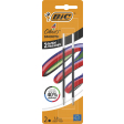 Bic recharge pour stylo bille 4 Colours Smooth, medium, blister de 2 pièces, noir