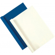 Fellowes couvertures thermiques, ft A4, PVC grain cuir, rug 1,5 mm, paquet de 100 pièces, blanc