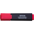 OFFICE products surligneur, 1 - 5 mm, rouge