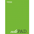 OFFICE products bloc de papier à lettres, 60 g/m², ft A5, quadrillé 5 mm, bloc de 50 feuilles