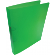 Alpha classeur à anneaux, pour ft A4, en PP, 2 anneaux de 25 mm, vert tranparent