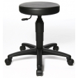 Topstar tabouret Tec 70, sans anneau repose-pieds, avec roues, noir