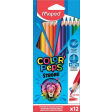 Maped crayon de couleur Color'Peps Strong, 12 crayons en étui cartonné