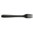 Folia fourchette, réutilisable, en CPLA, 19 cm, noir, paquet de 50 pièces