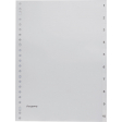 Pergamy intercalaires, ft A4, perforation 23 trous, PP gris, set 1-10