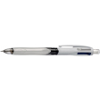 Bic 4 Colours 3 + 1 HB stylo bille 4 couleurs, moyen, 3 couleurs classiques et un porte-mine 0,7 mm HB