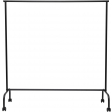MAUL Vestiaire mobile Limbo, ht156xbr151(220)x50cm, avec 4 roues freinées, 30kg, noir RAL9004