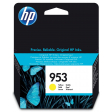 HP cartouche d'encre 953, 630 pages, OEM F6U14AE, jaune