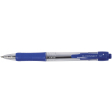 Q-CONNECT stylo bille, rétractable, 0,7 mm, pointe moyenne, bleu