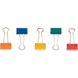 Q-CONNECT pince foldback, couleurs assorties, 19 mm, boîte de 10 pièces