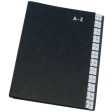 Q-CONNECT trieur, carton, ft A4, 24 compartiments, noir