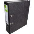 Q-CONNECT classeur, pour ft A4, en carton, dos de 8 cm, marbré, noir