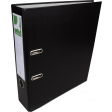 Q-CONNECT classeur, pour ft A4, en carton recouvert de PP, avec bord de protection, dos de 8 cm, noir