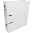 Q-CONNECT classeur, pour ft A4, entièrement en PP, dos de 8 cm, blanc