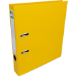 Q-CONNECT classeur, pour ft A4, entièrement en PP, dos de 5 cm, jaune