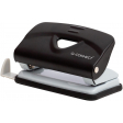 Q-CONNECT Light Duty perforateur, métal, 10 feuilles, noir