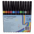 Q-CONNECT feutre, couleurs assorties, paquet de 12 pièces