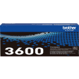 Brother toner, 3.000 pages, OEM TN-3600, noir