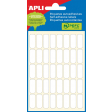 Apli étiquettes blanches ft 8 x 20 mm (l x h), 240 pièces, 40 par feuille (2668)