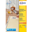 Avery L4731REV-25 étiquettes enlevables ft 25,4 x 10 mm (b x h), 4.725 étiquettes, blanc