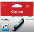 Canon cartouche d'encre CLI-571C, 173 photos, OEM 0386C00, cyan