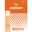Canson bloc de dessin Bristol, ft 21 x 29,7 cm (A4)