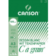 Canson bloc de dessin C à grain 125 g/m², ft 29,7 x 42 cm (A3)
