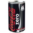 Coca-Cola Zero boisson rafraîchissante, mini canette de 15 cl, paquet de 24 pièces