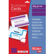 Decadry cartes de visite MicroLine ft 85 x 54 mm, 185 g/m², 500 cartes