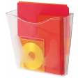 Deflecto DocuPockets trieur mural portrait, 1 compartiment, transparent