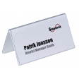 Durable porte-nom chevalet de table ft 52 x 100 mm