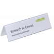 Durable porte-nom chevalet de table ft 61 x 210 mm