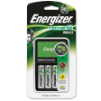 Energizer chargeur Maxi Charger, 4 x AA piles inclus, sous blister