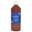 Gallery gouache flacon de 500 ml, brun foncé