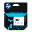 HP cartouche d'encre 302, 165 pages, OEM F6U65AE, 3 couleurs