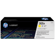 HP toner 305A, 2 600 pages, OEM CE412A, jaune