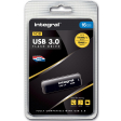 Integral clé USB 3.0, 16 Go, noir