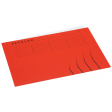 Jalema Chemise de classement Secolor pour ft A4 (22,5 x 31 cm), rouge