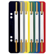 Leitz fixe-documents, PP, couleurs assorties, paquet de 250 pièces