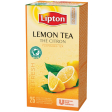 Lipton thé Feel Good Selection, citron, paquet de 25 sachets
