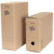Loeff's box, 37 x 26 x 11,5 cm, brun, paquet de 50 pièces