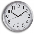 MAULmove horloge murale, radiopilotée, diamètre 30,5 x 4,5 cm, cadre en aluminium